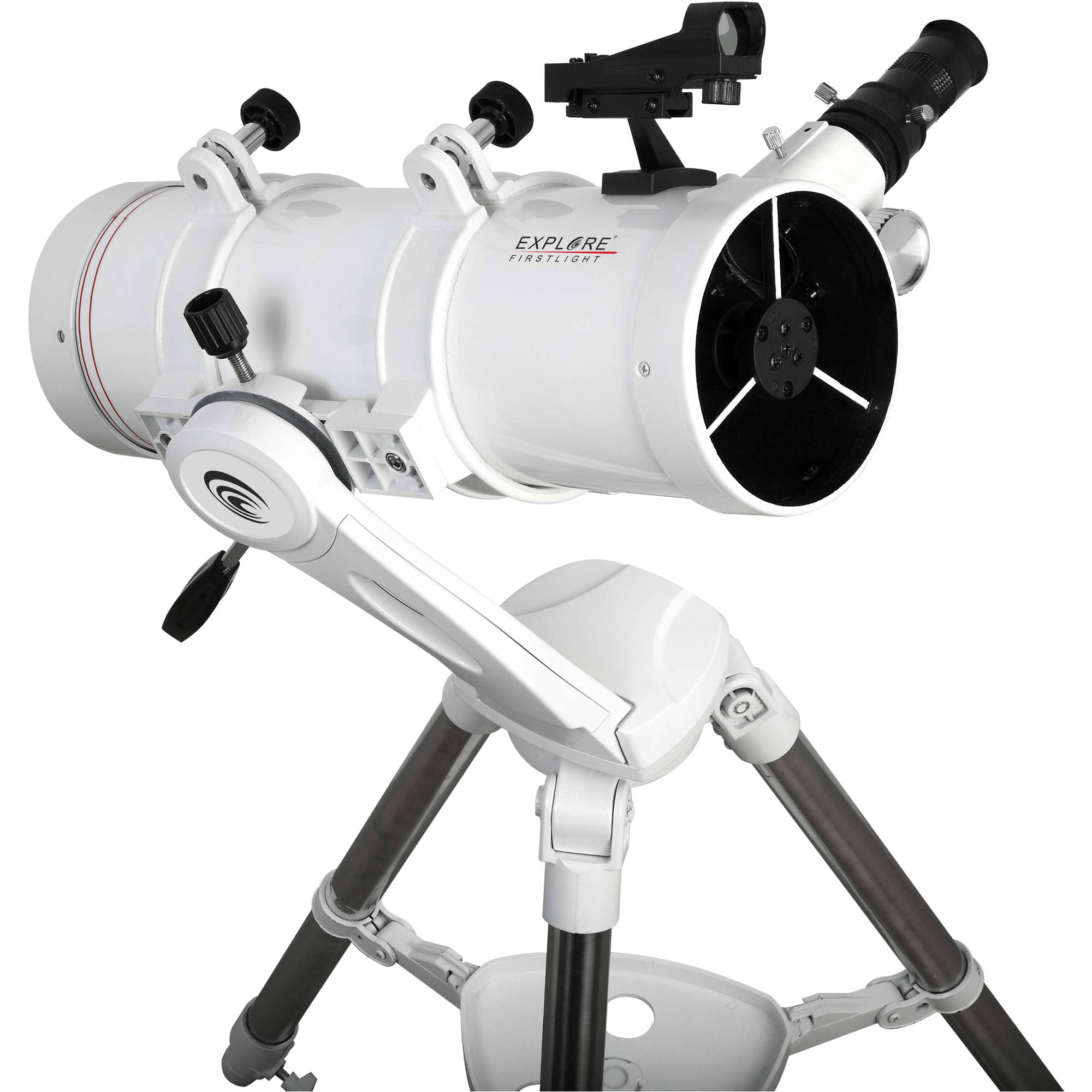 Explore el telescopio reflector Scientific FirstLight de 114 mm f/4.3