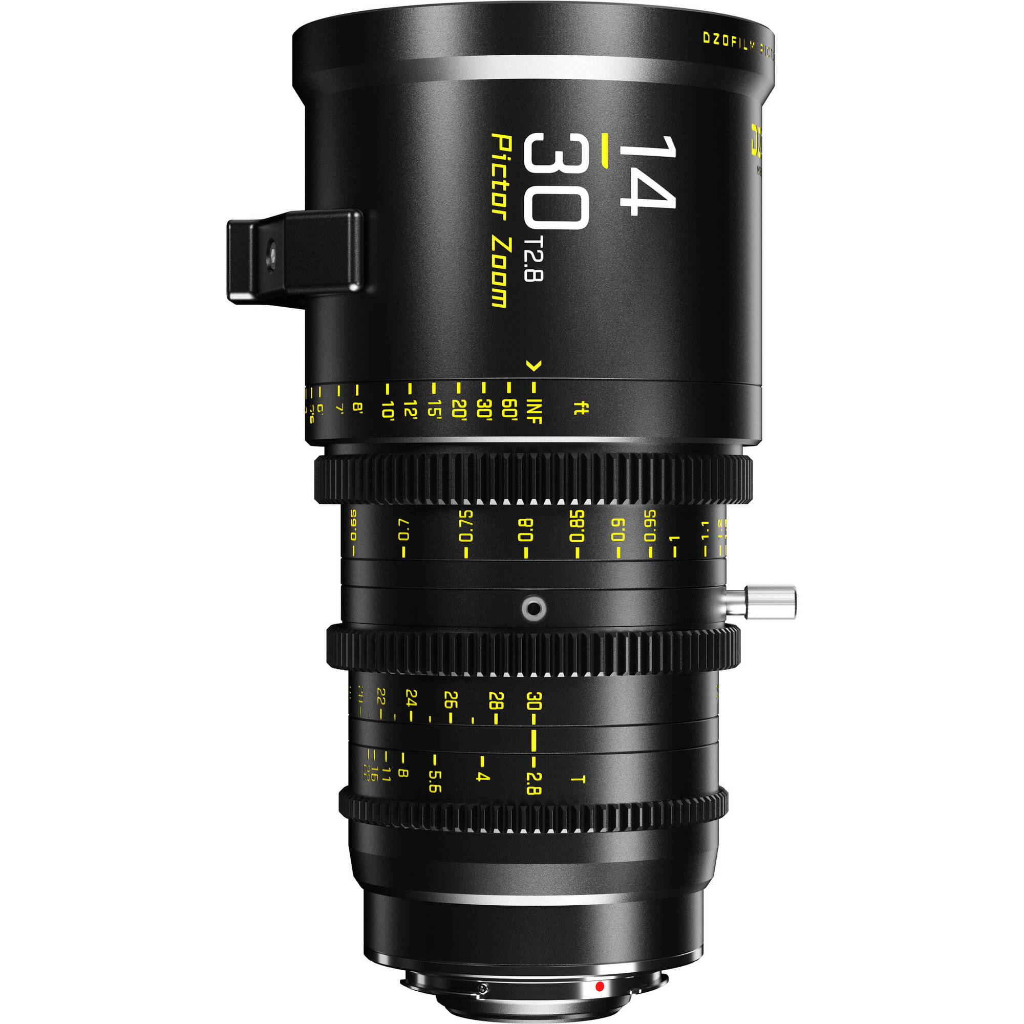DZOFilm Pictor 14-30 mm T2.8 Super35 Lente de zoom parfocal (monturas PL y EF, negro)