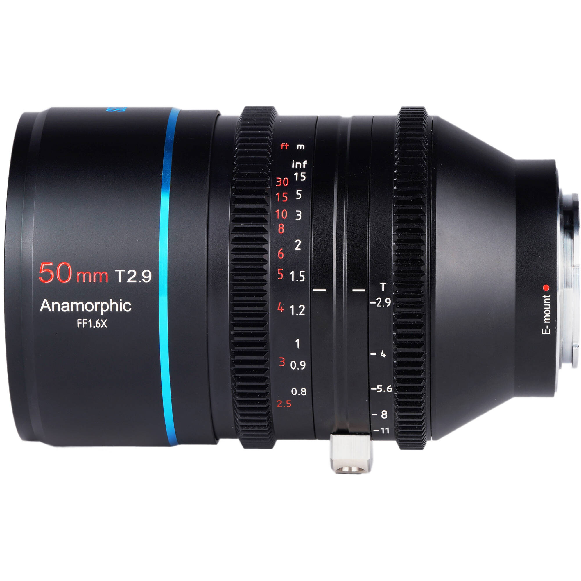 Sirui 50 mm T2.9 Full Frame 1.6x Lente anamórfica (Sony E)