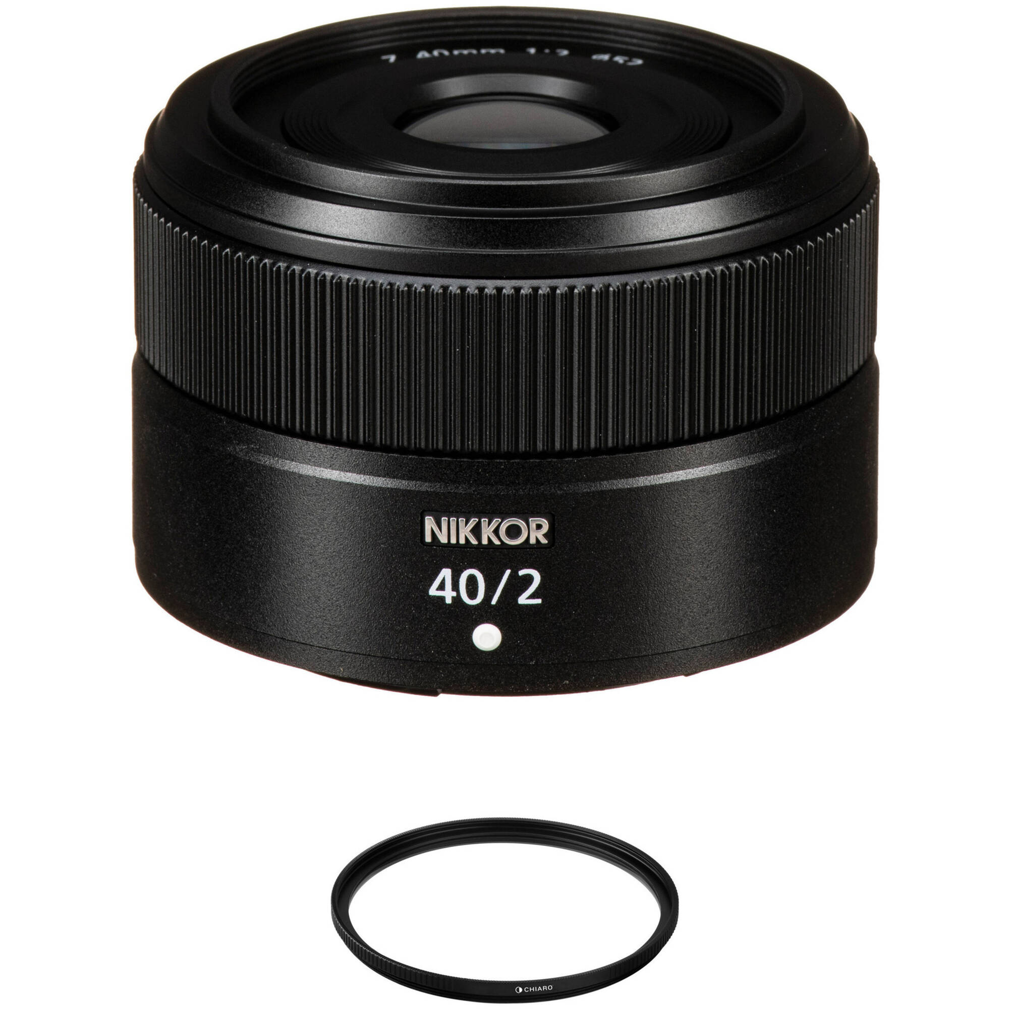 Lente Nikon NIKKOR Z 40 mm f/2 con kit de filtro UV
