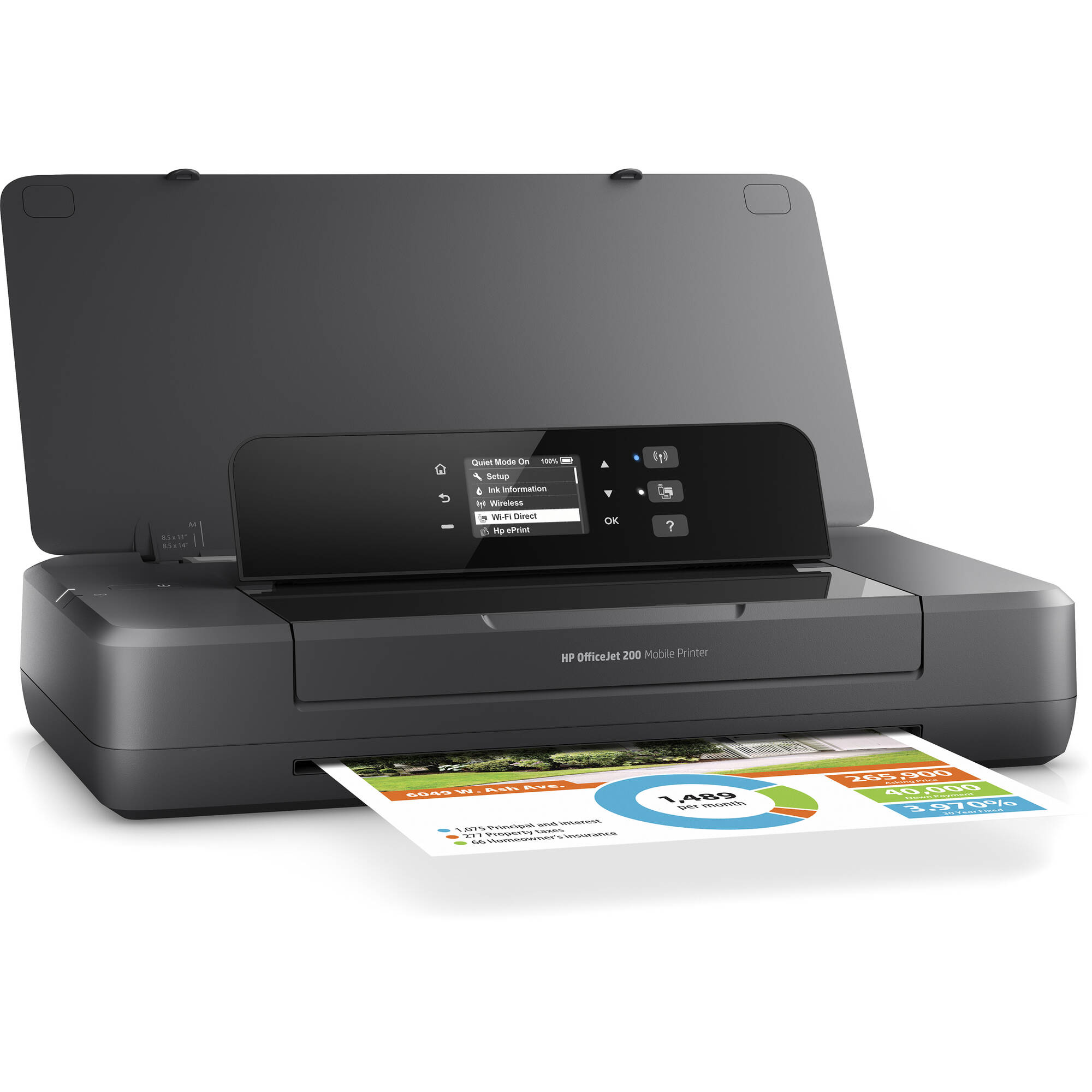 Impresora móvil de inyección de tinta HP OfficeJet 200