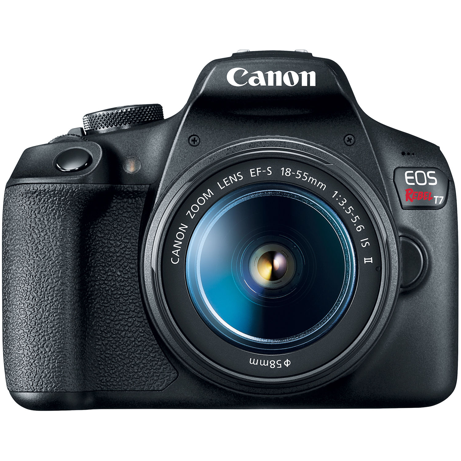 Cámara Canon EOS Rebel T7 DSLR con lente de 18-55 mm