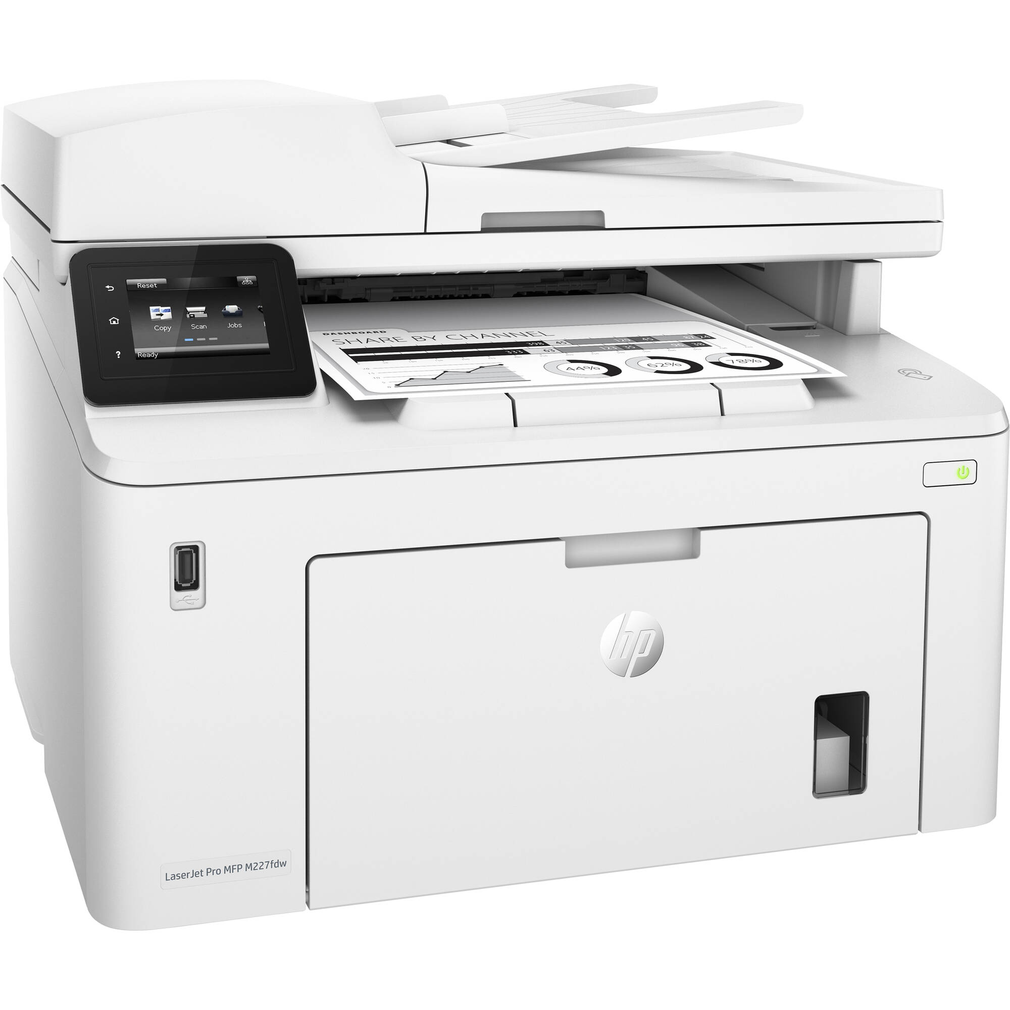 Impresora láser monocromática todo en uno HP LaserJet Pro M227fdw