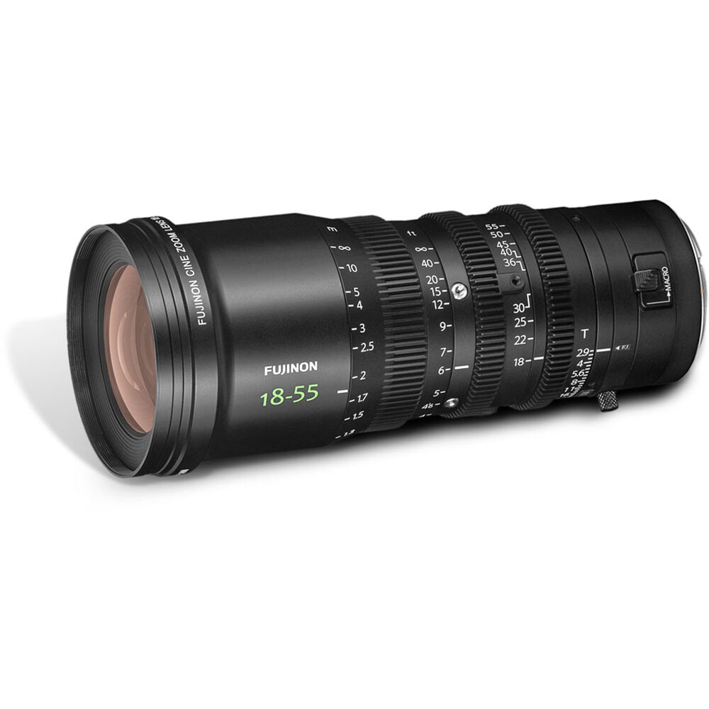 Lente de zoom de cine Fujinon MK-R 18-55 mm T2.9 (montura Canon RF)