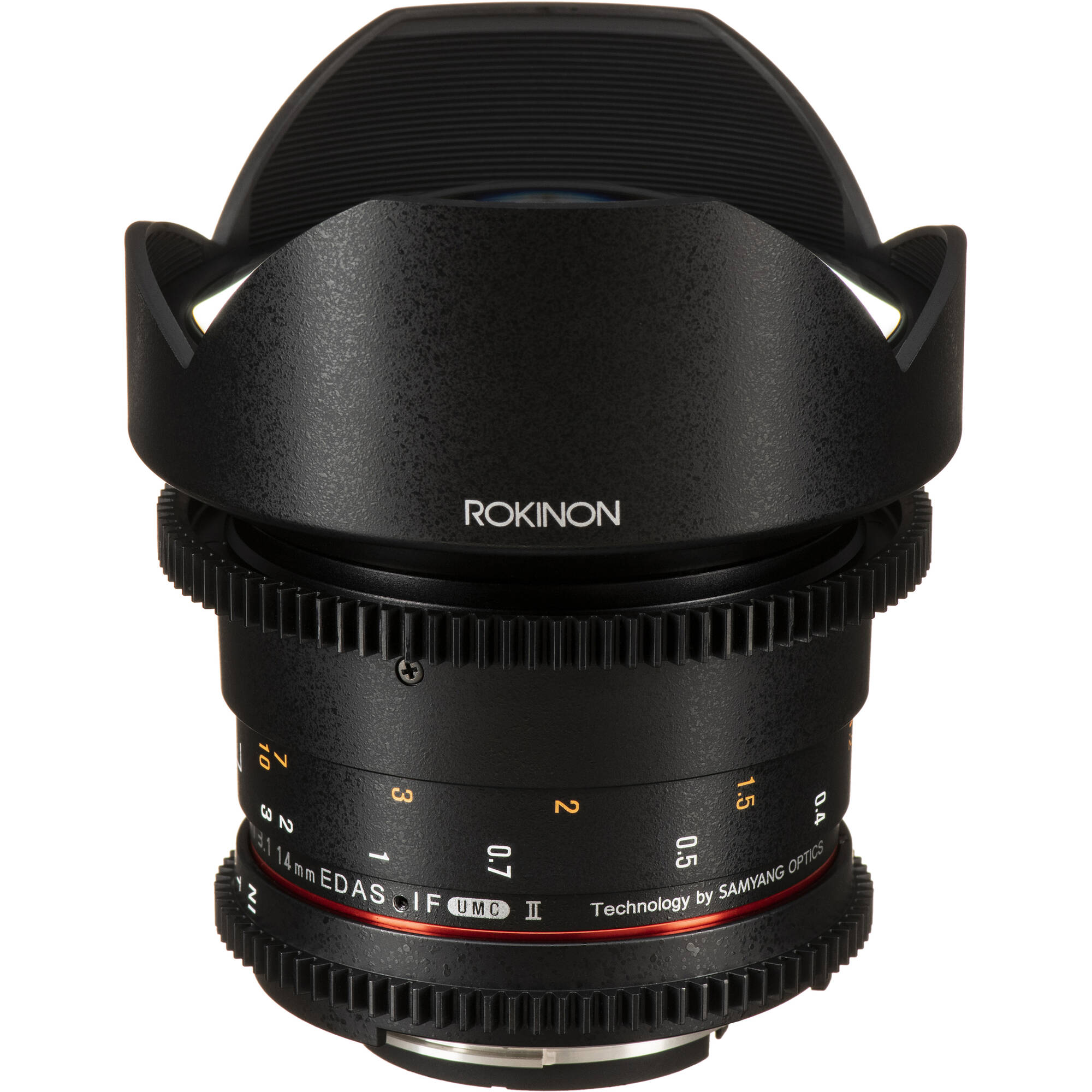 Lente Rokinon 14mm T3.1 Cine DS para montura Nikon F