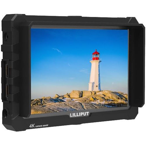 Lilliput A7S Monitor Full HD de 7&quot; con soporte 4K (carcasa negra)