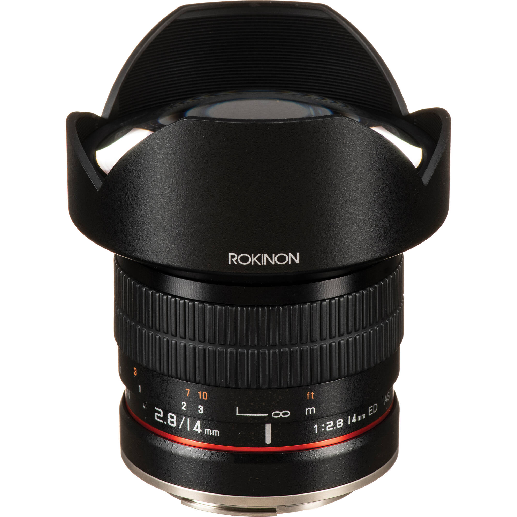 Lente Rokinon 14mm f/2.8 IF ED UMC para Canon EF con Chip AE