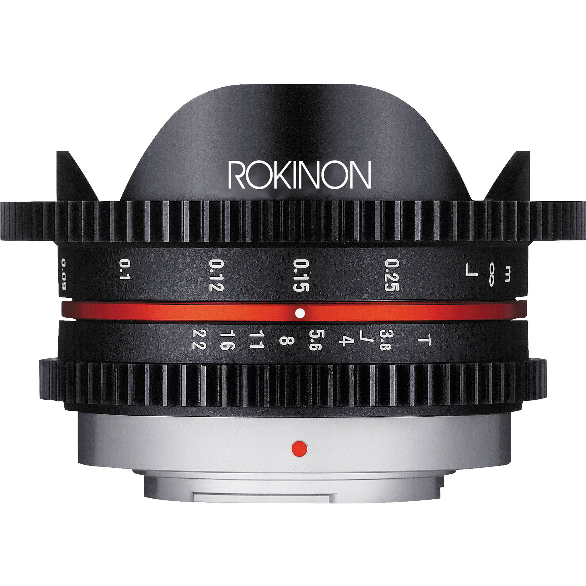 Rokinon 7.5mm T3.8 Cine UMC Lente ojo de pez para montura Micro Cuatro Tercios