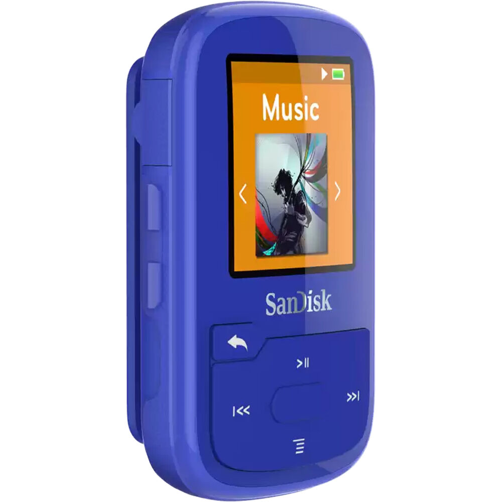 Reproductor de MP3 SanDisk Clip Sport Plus de 32 GB (azul)