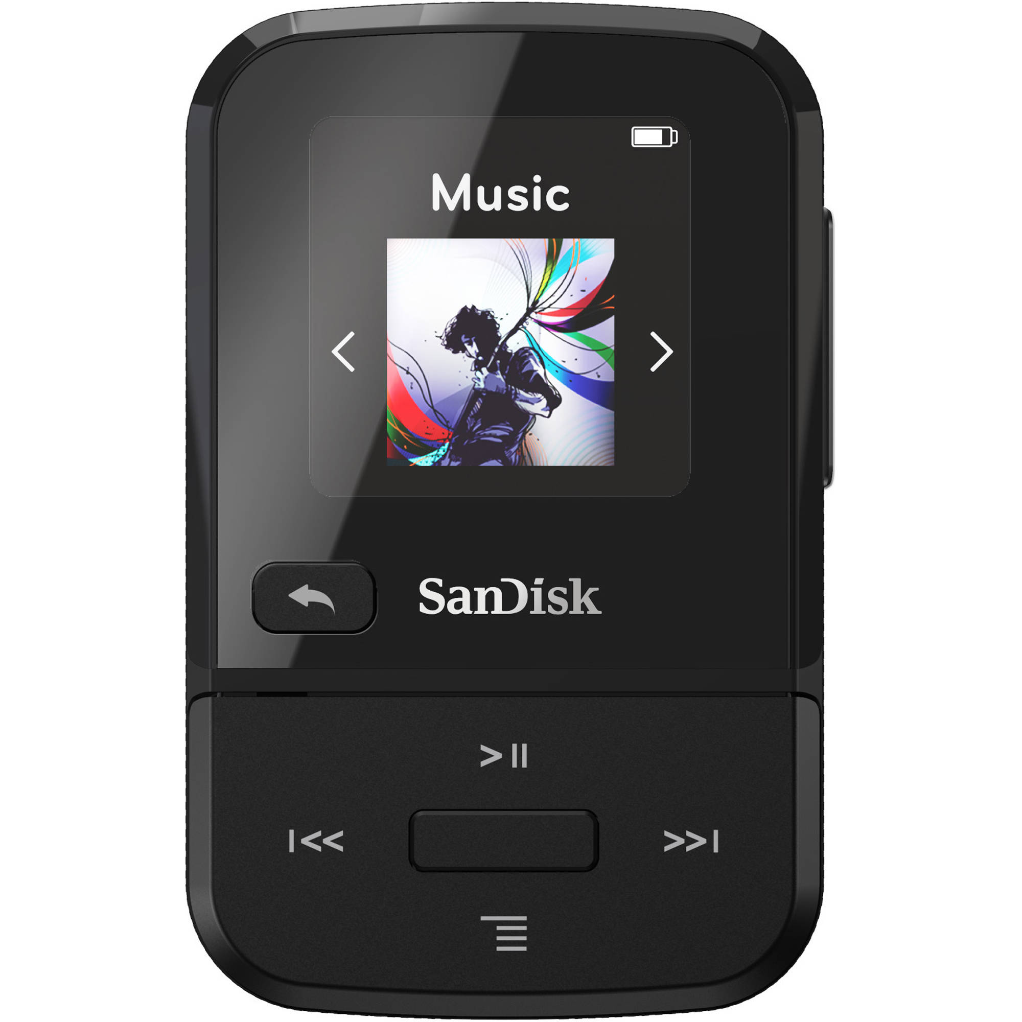 Reproductor de MP3 portátil SanDisk Clip Sport Go de 32 GB (negro)