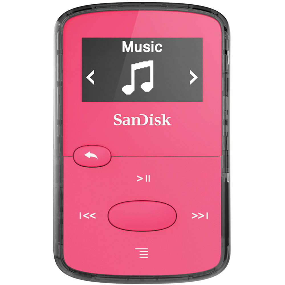 Reproductor de MP3 SanDisk Clip Jam de 8 GB (rosa)