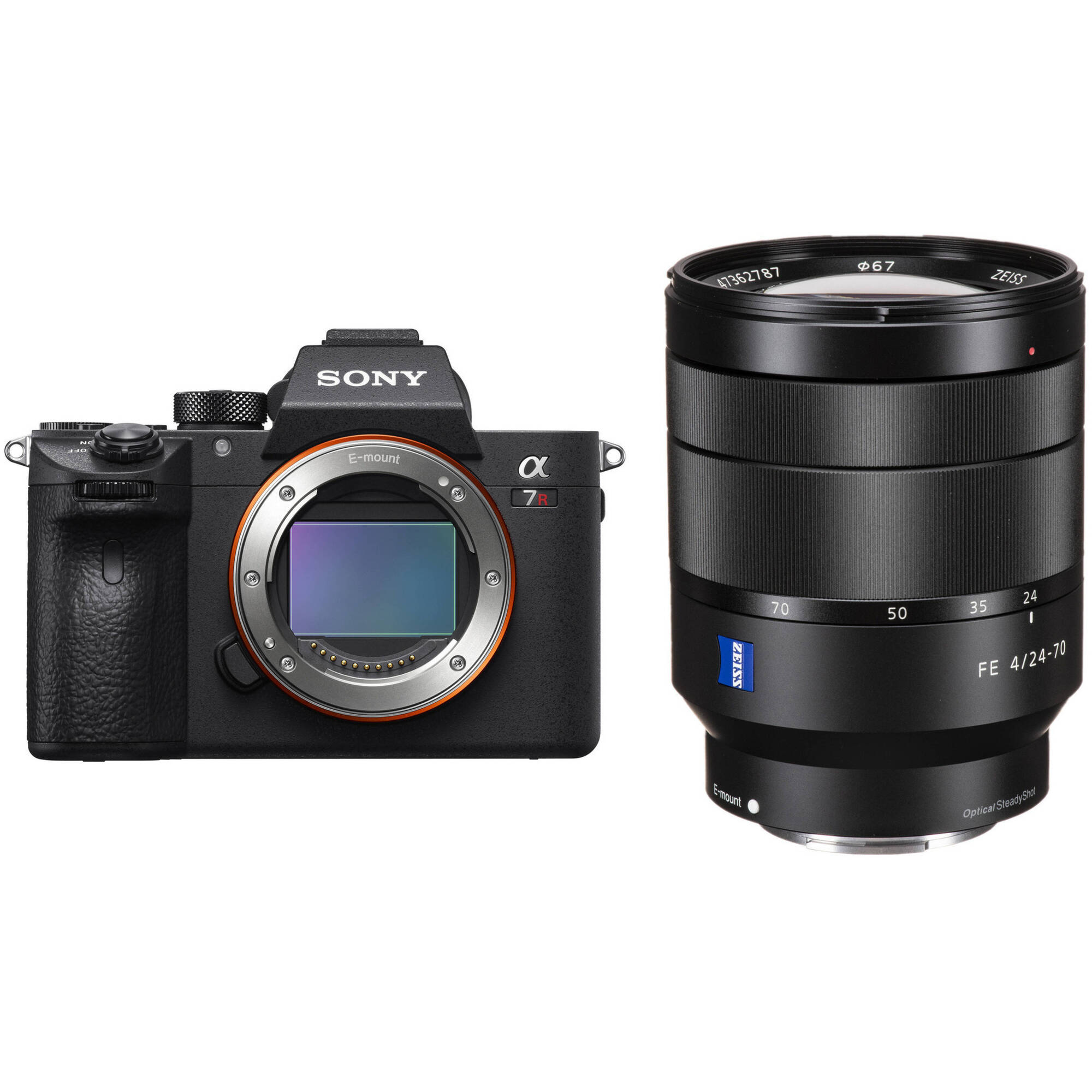 Sony a7R IIIA Cámara sin espejo con kit de lentes de 24-70 mm f/4