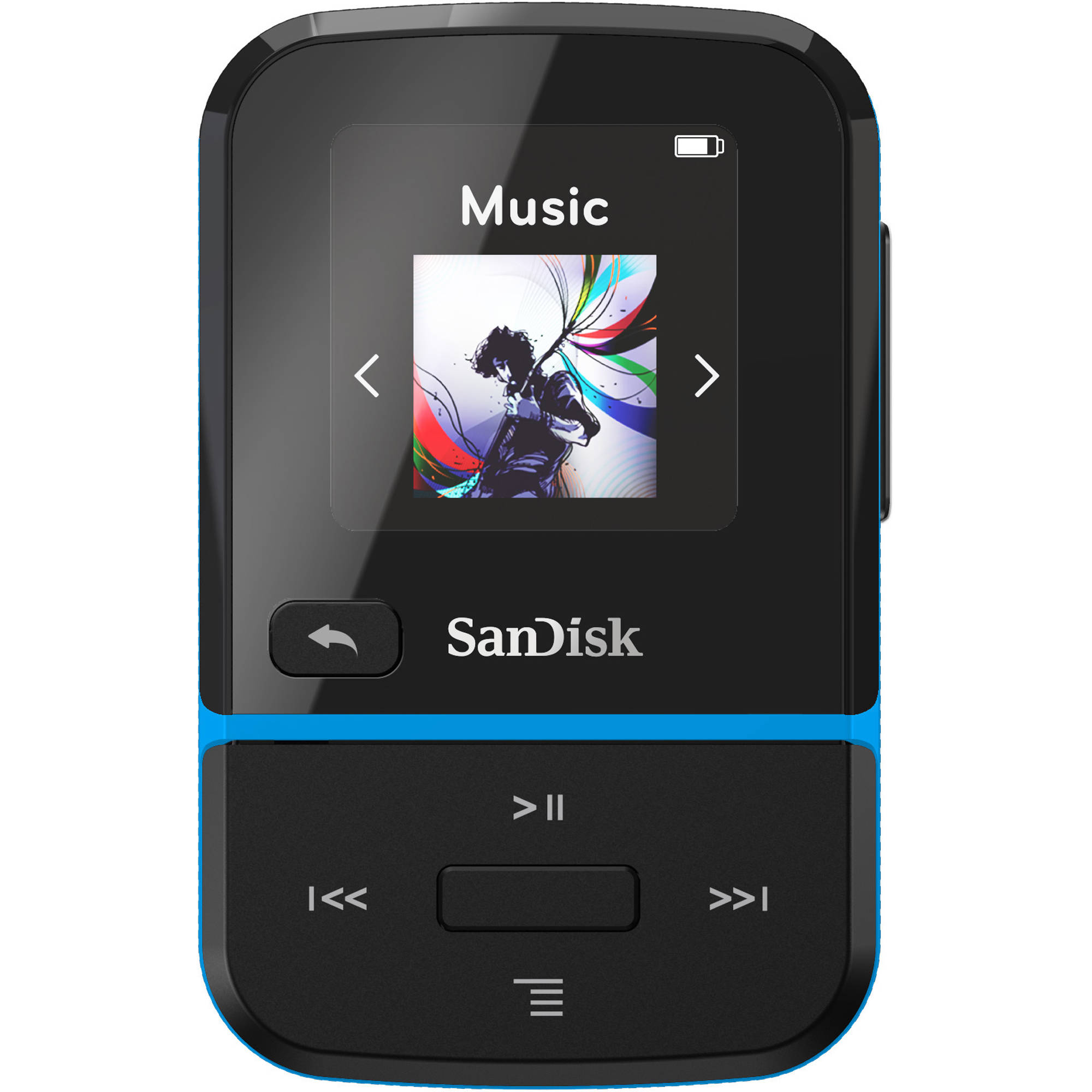 Reproductor de MP3 portátil SanDisk Clip Sport Go de 32 GB (azul)