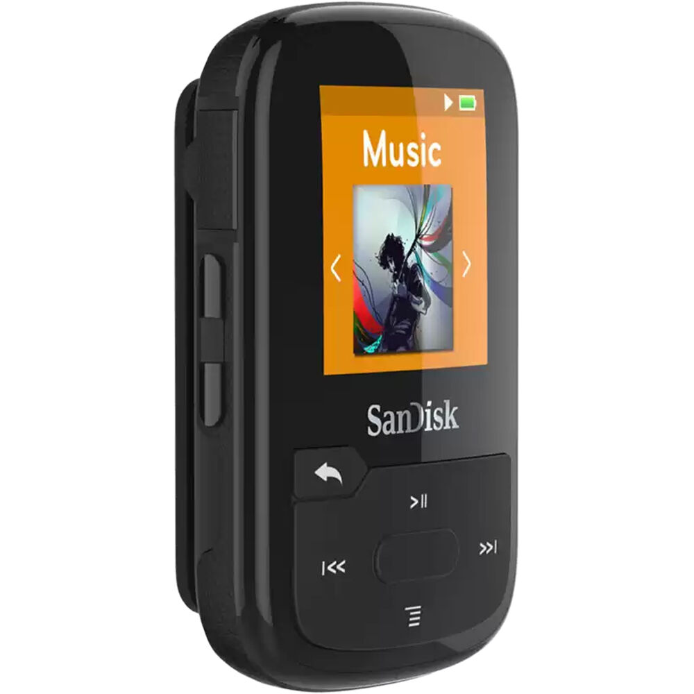 Reproductor de MP3 SanDisk Clip Sport Plus de 32 GB (negro)