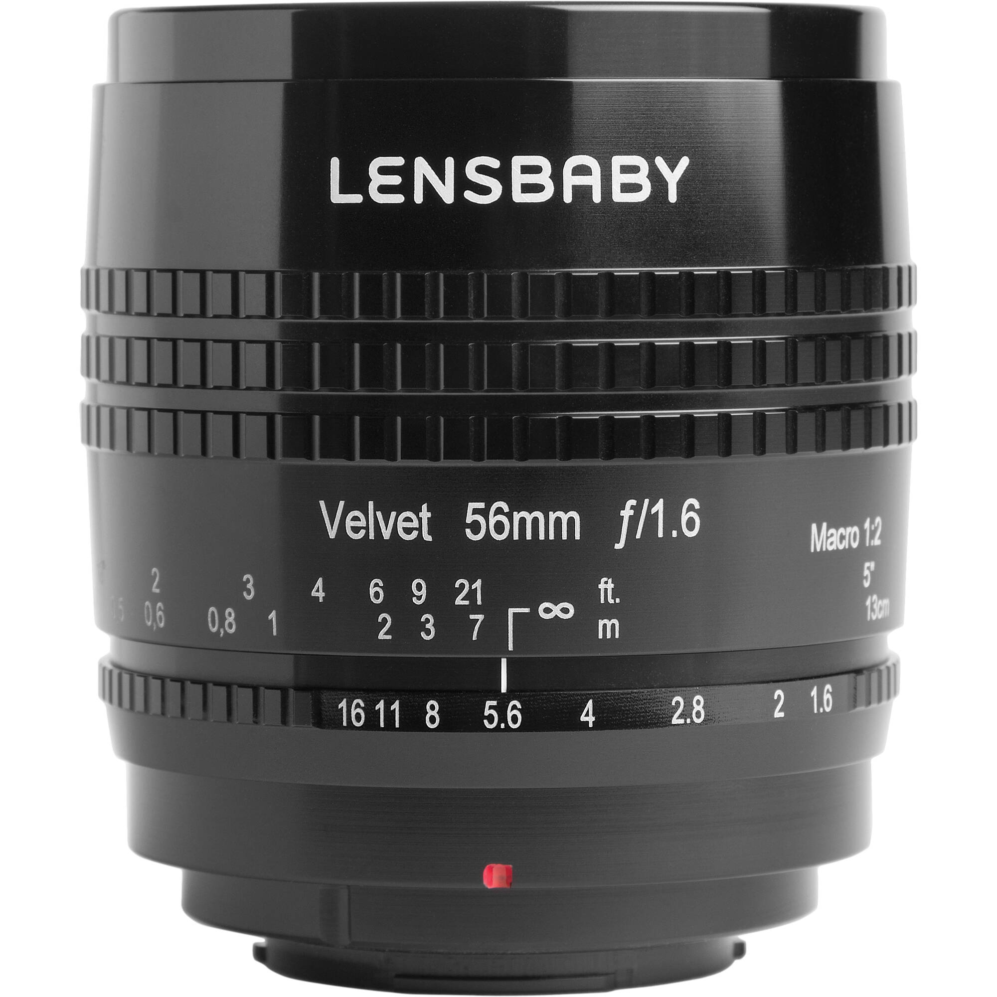 Lensbaby Velvet 56mm f/1.6 Lente para Nikon Z (Negro)