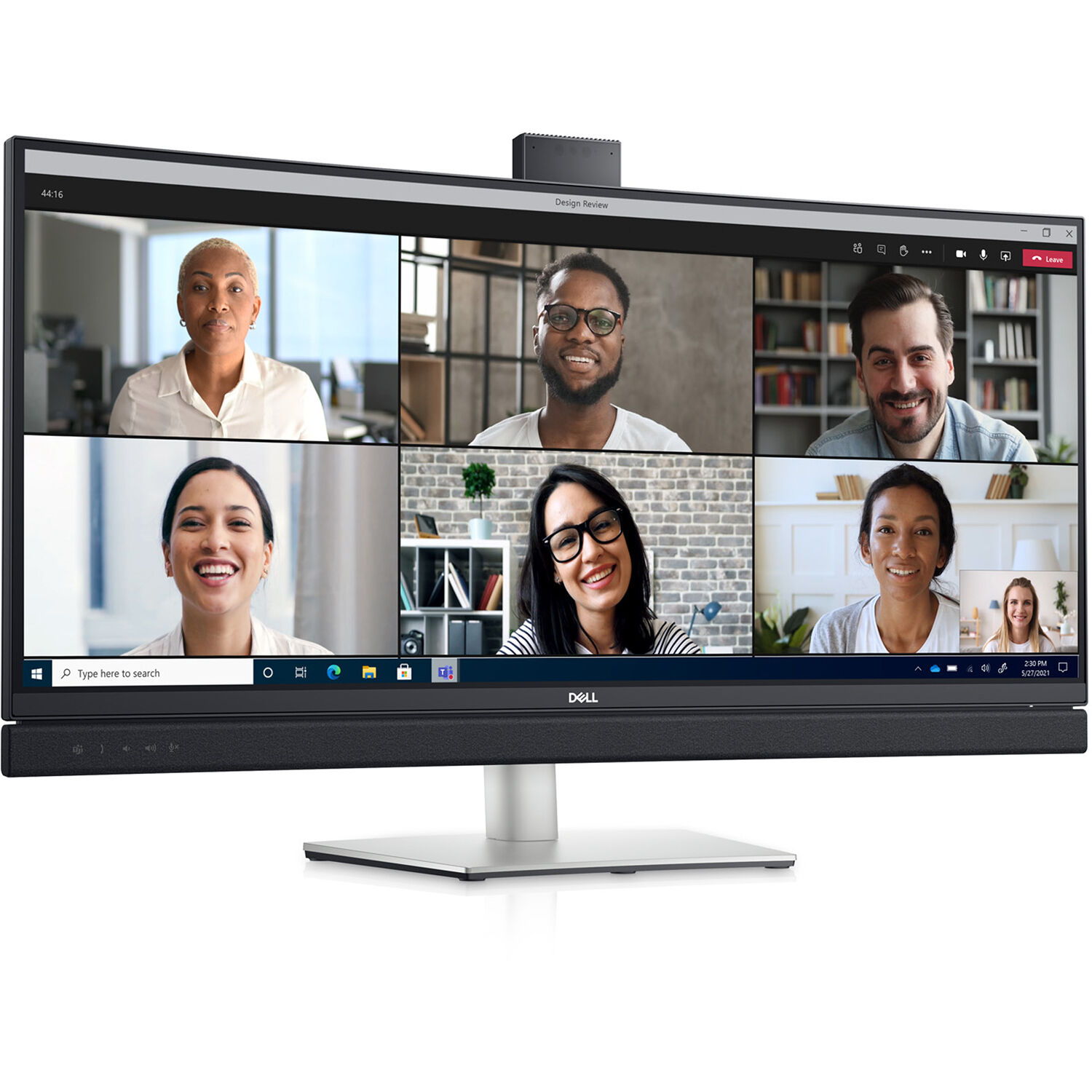 Dell C3422WE Monitor curvo IPS de videoconferencia WQHD de 34,14&quot; y 21:1