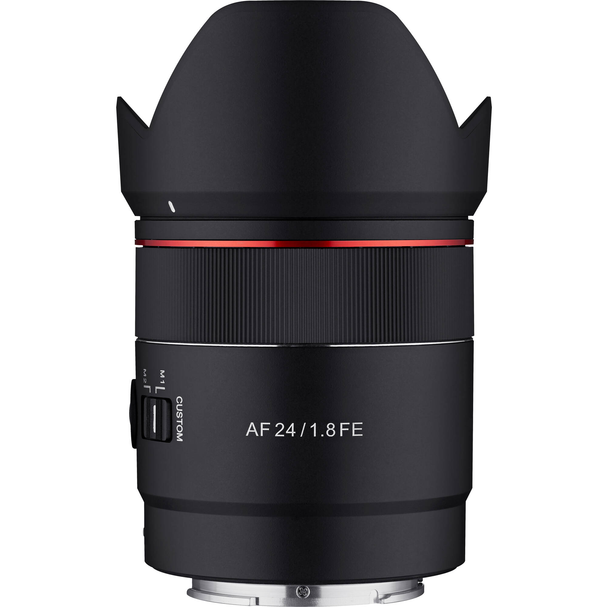 Lente compacto Rokinon 24mm f/1.8 AF para Sony E