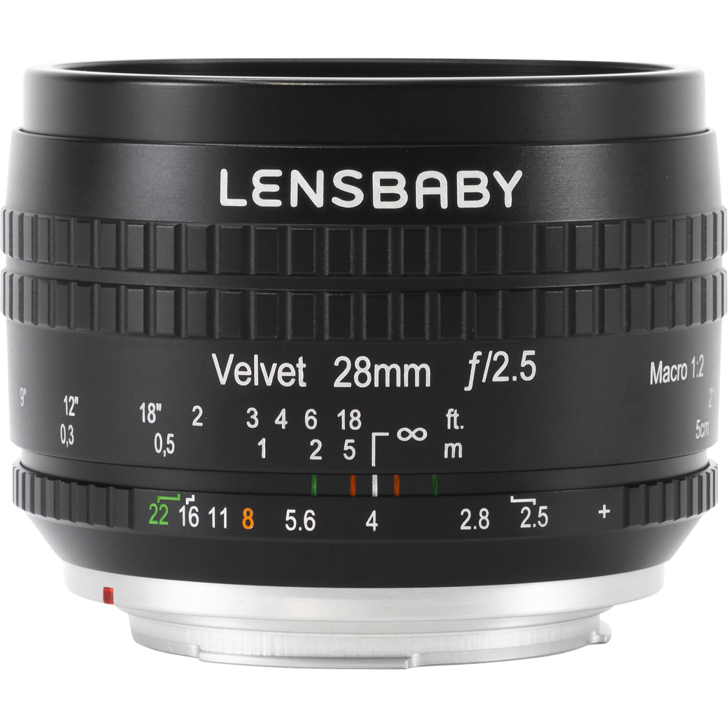 Lente Lensbaby Velvet 28mm f/2.5 para Nikon Z (Negro)