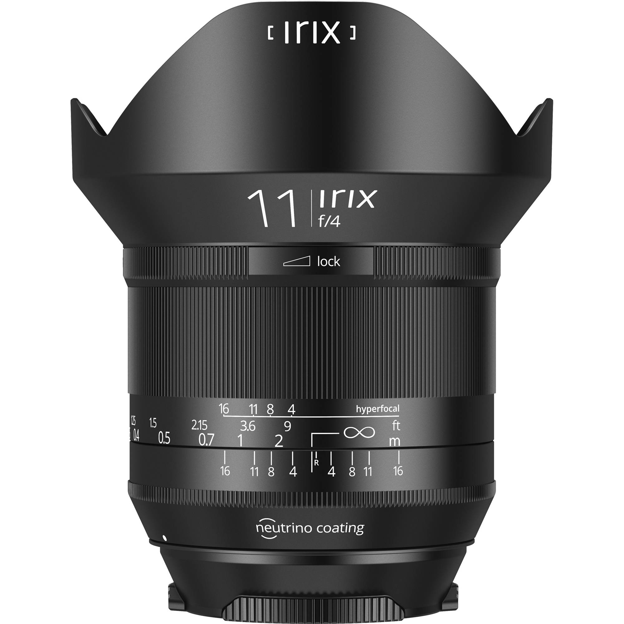 Lente IRIX 11mm f/4 Blackstone para Nikon F