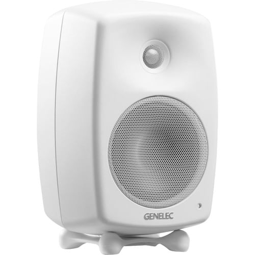 Genelec G Two 2-Way Powered Bookshelf Speaker (Blanco, Individual)