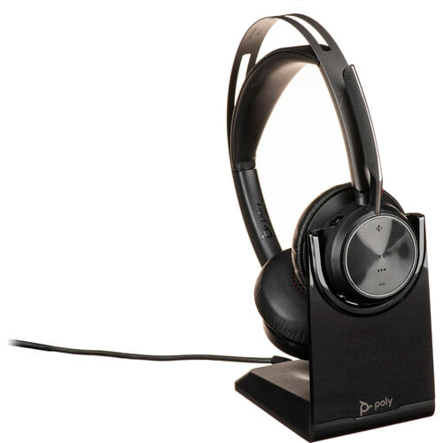 Plantronics Voyager Focus 2 UC Auriculares estéreo con cancelación de ruido en la oreja (estándar...