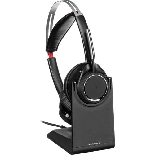 Auricular Bluetooth Plantronics Voyager Focus UC con adaptador USB tipo A para aplicaciones Micro...