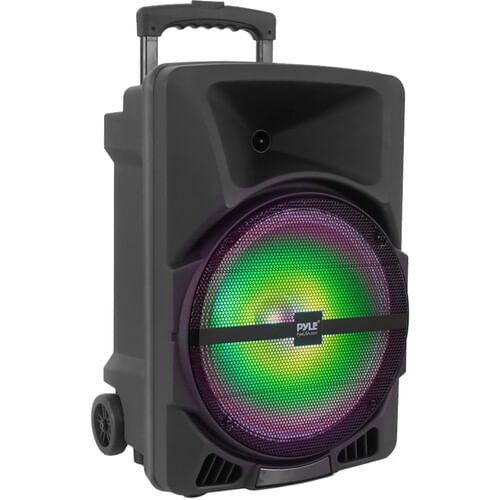 Pyle Pro PPHP1544B 15 "2-vías 1200W Portable Bluetooth PA Altavoz With Light Show