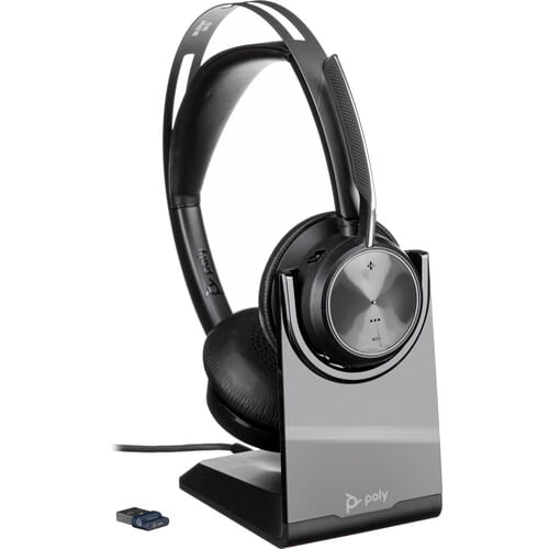 Plantronics Voyager Focus 2 UC Auriculares estéreo con cancelación de ruido en la oreja (estándar...