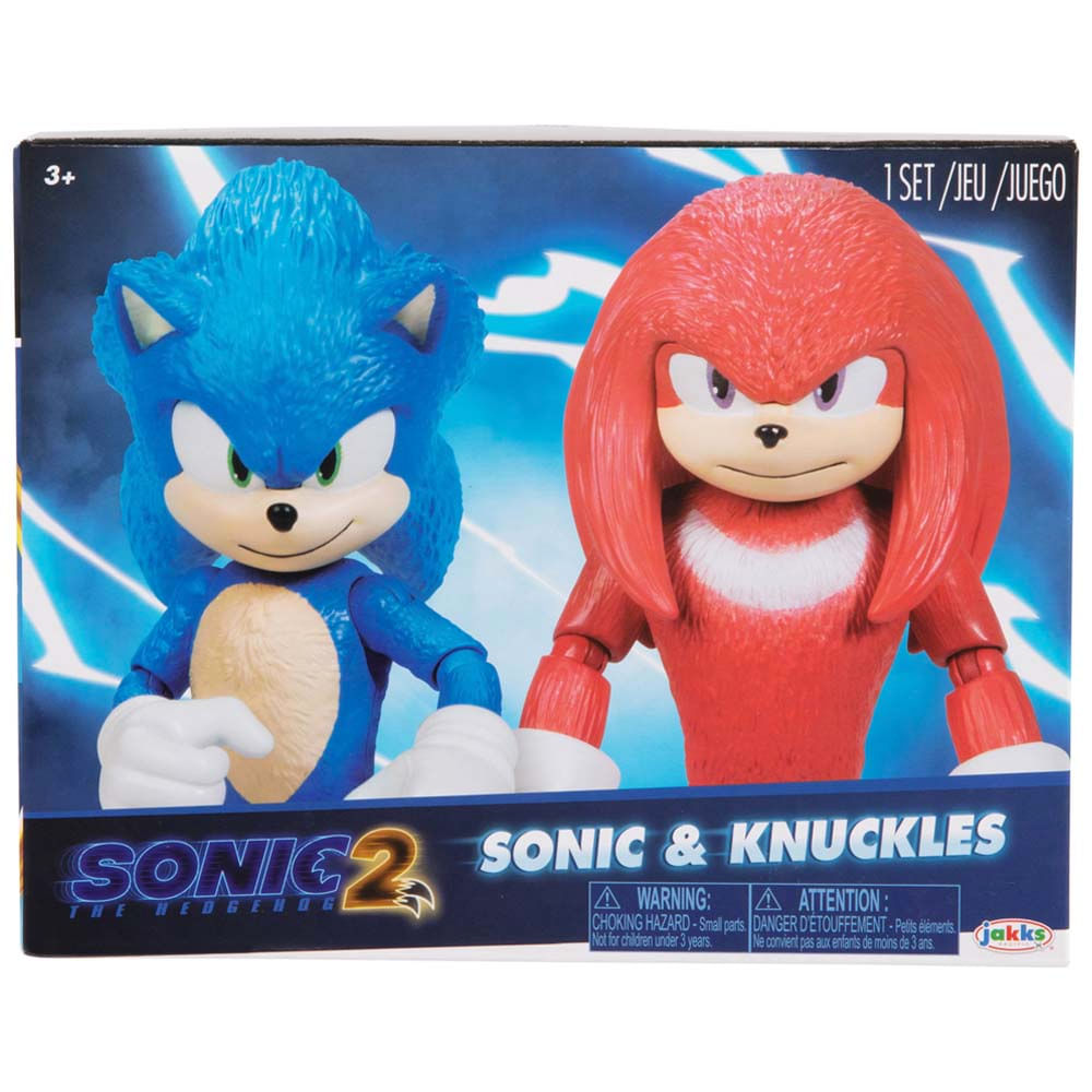 Juguete SONIC 2 Movie Sonic/Knuckles 41558