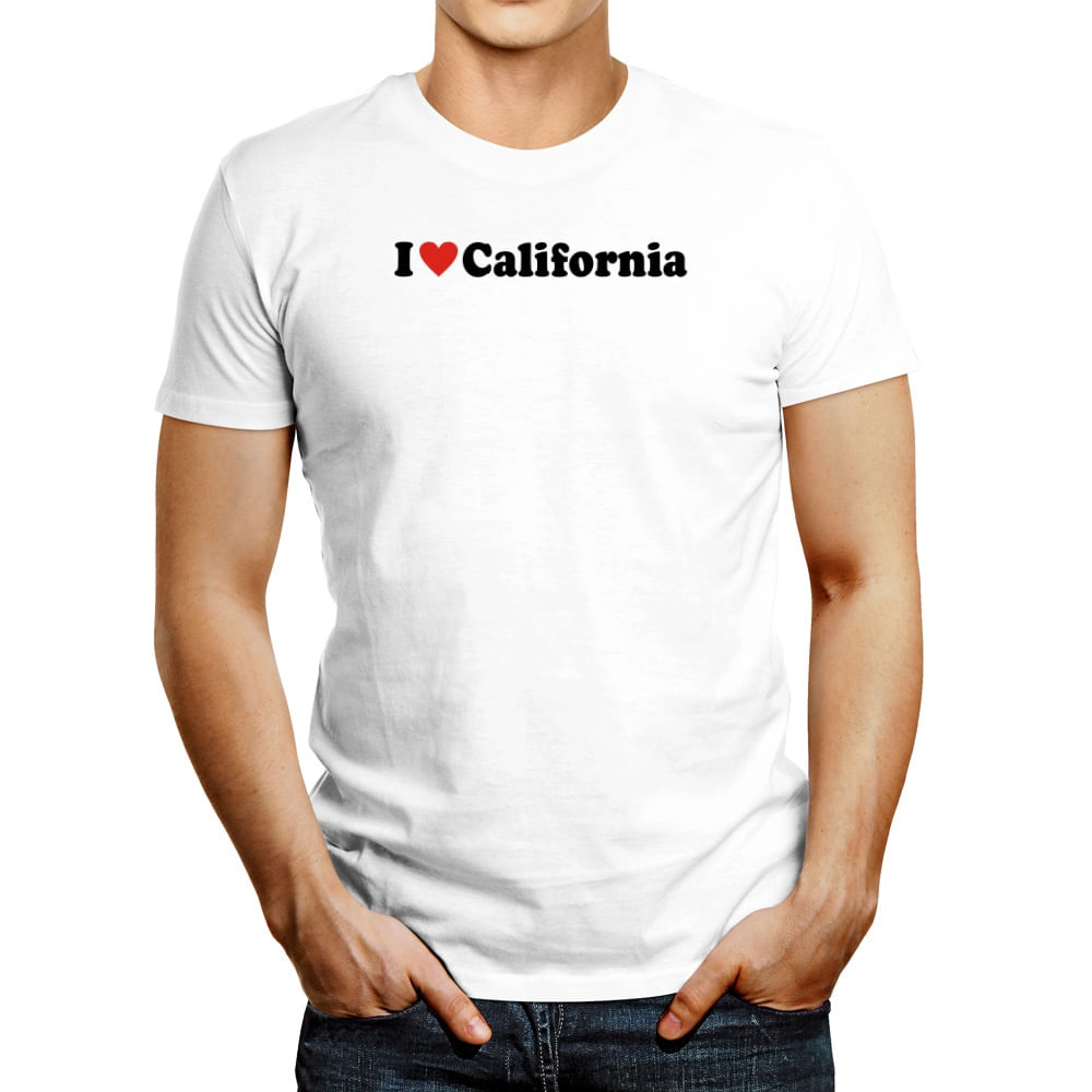 Polo de Hombre Idakoos I Love California 2
