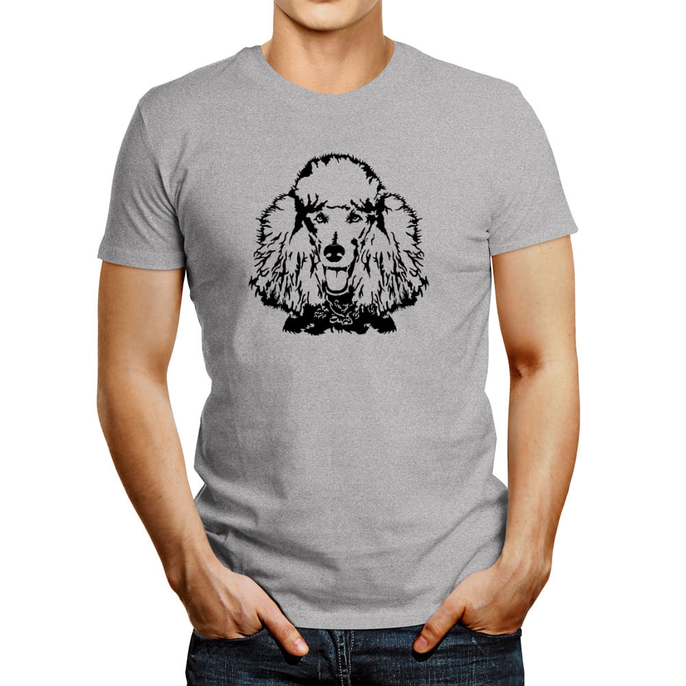 Polo de Hombre Idakoos Poodle Face Special Graphic