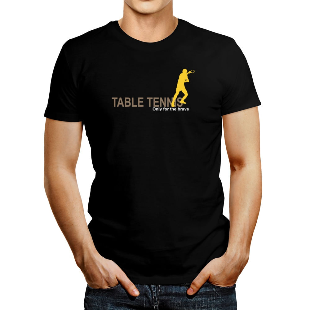 Polo de Hombre Idakoos Table Tennisonly For The Brave