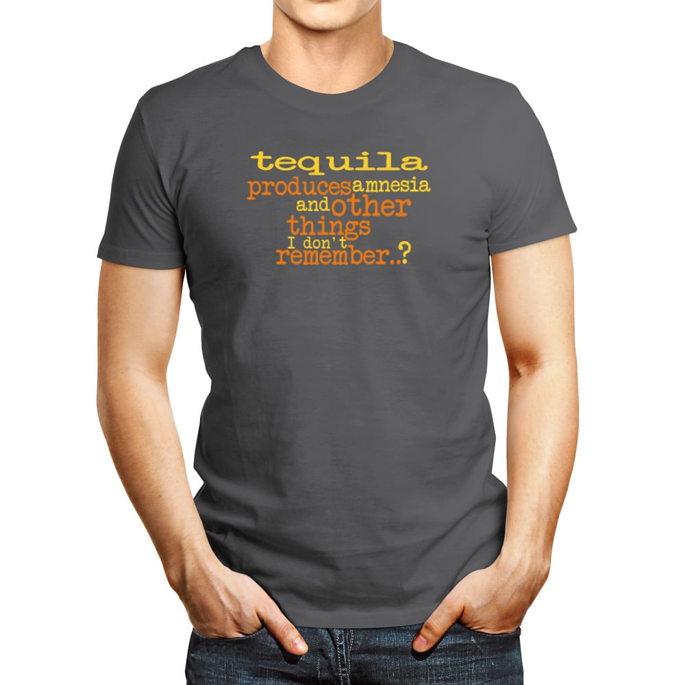 Polo de Hombre Idakoos Tequila Produces Amnesia And Other Things ?