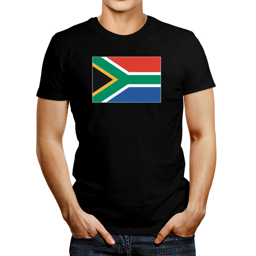 Polo de Hombre Idakoos South Africa Flag