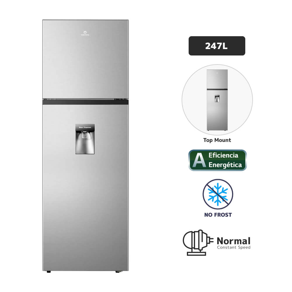 Refrigeradora INDURAMA 247L No Frost RI-389D Croma