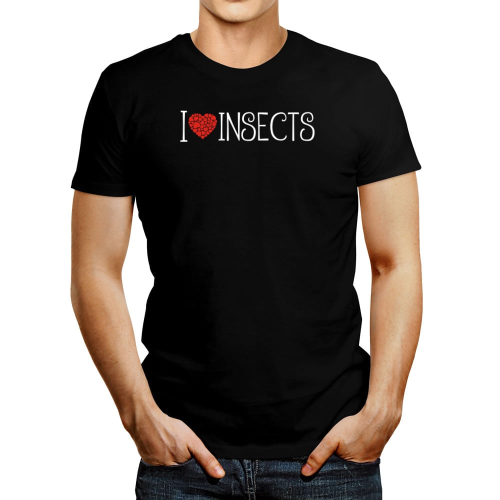 Polo de Hombre Idakoos I Love Insects Cool Style