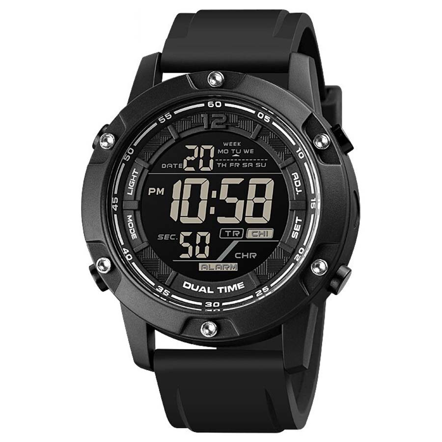 Reloj SKMEI Urban 1762 Sport Multi Dual Time Conteo Light - Negro