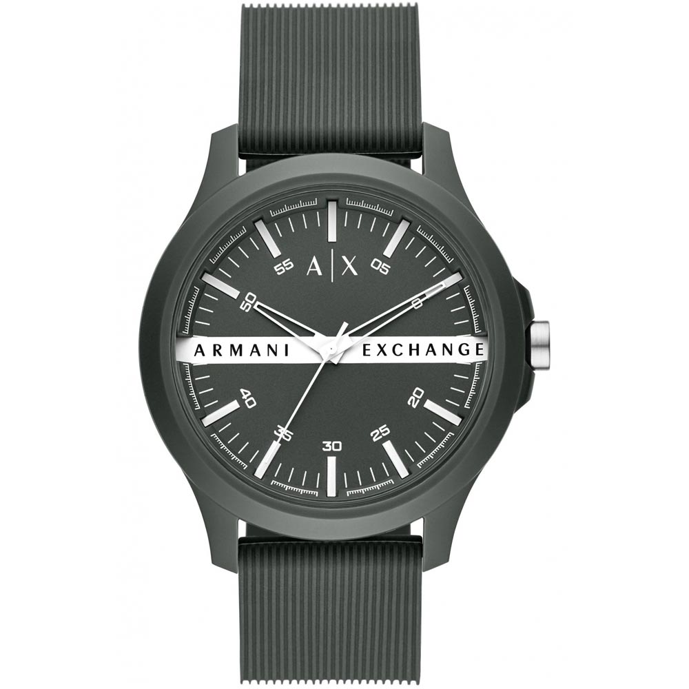 Reloj Armani Exchange Hampton AX2423 para Hombre Correa de Silicona Gris