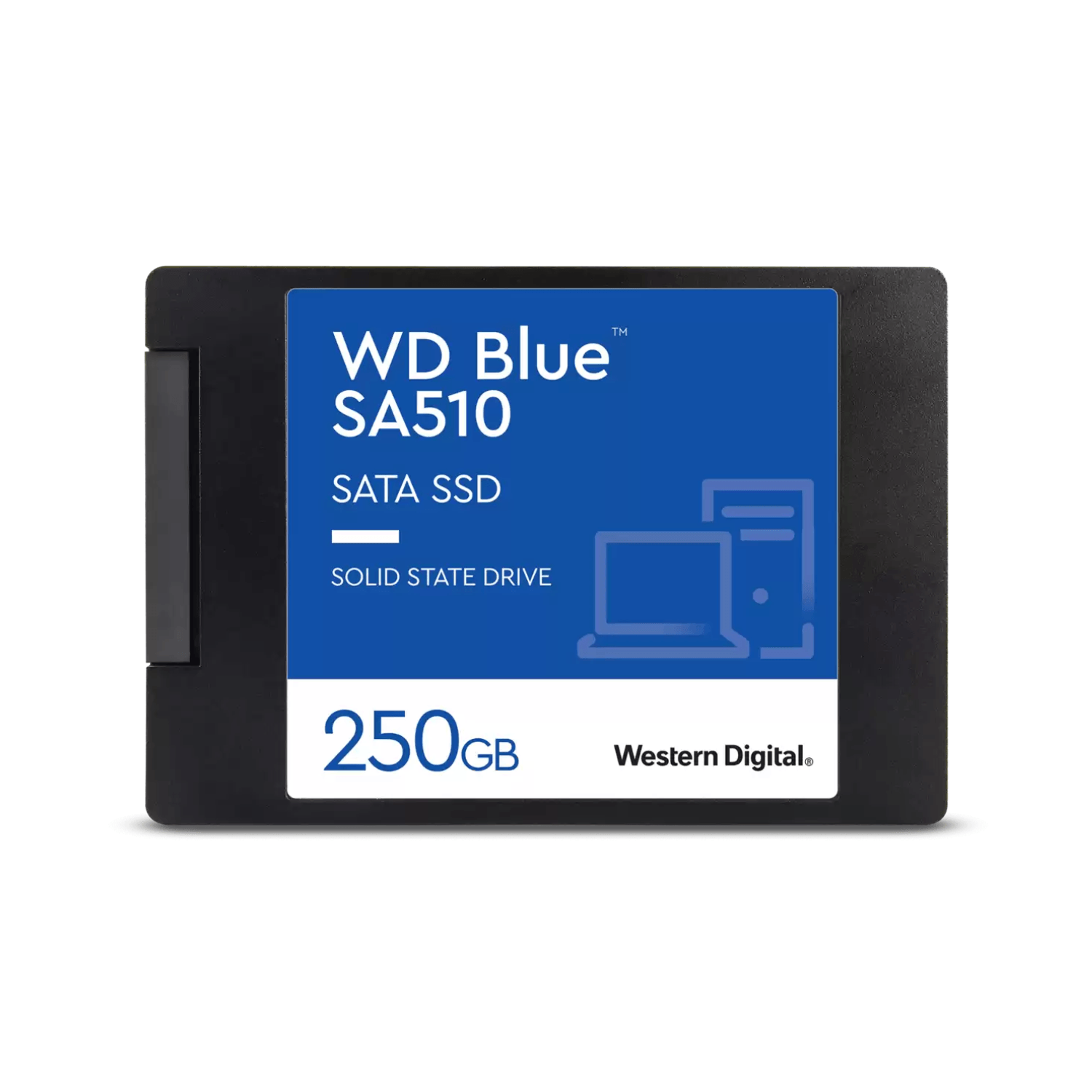 Disco Solido Western Digital Blue Sa510, 250gb, Sata 6gb/S, 2.5", 7mm