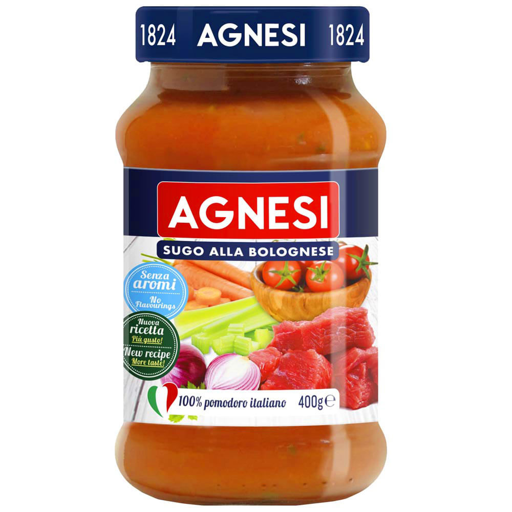 Salsa AGNESI Pomodoro Bolognesa Frasco 400g