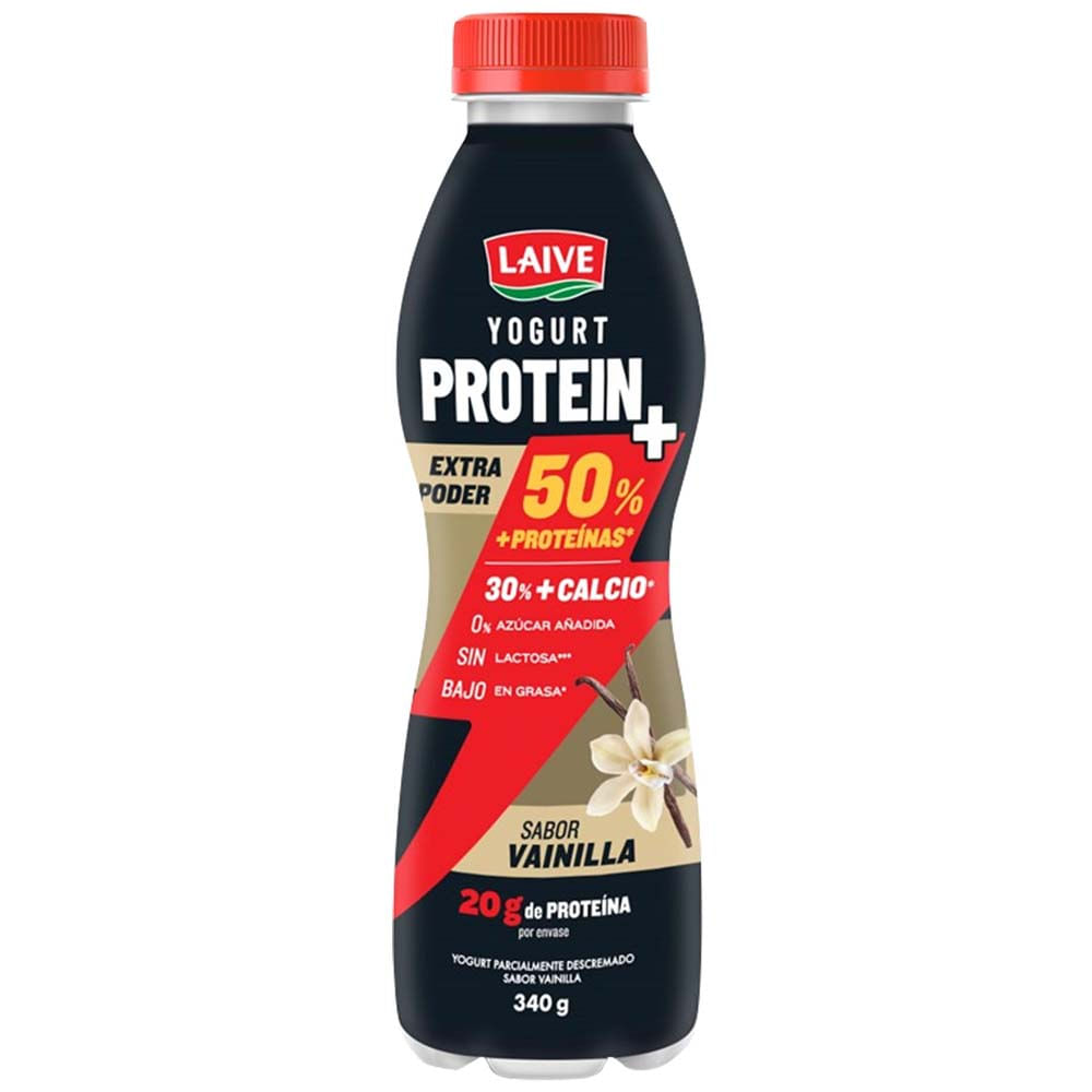 Yogurt LAIVE Protein + Sabor a Vainilla Botella 340g