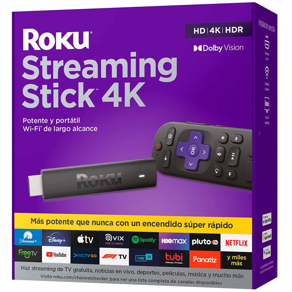 Control ROKU Streaming Stick 4K Negro