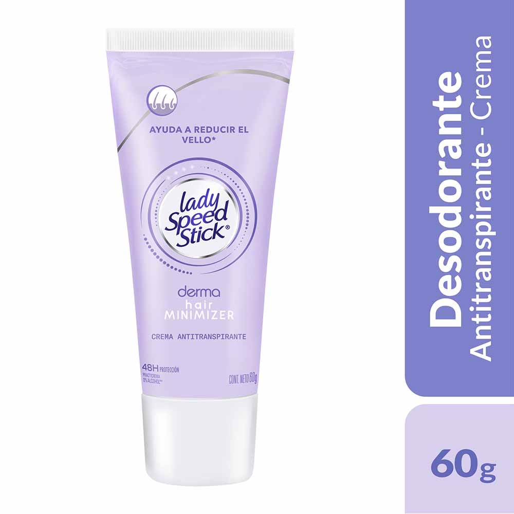 Desodorante para mujer LADY SPEED STICK Hair Minimizer Tubo 60g