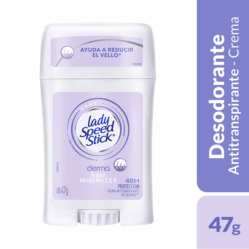 Desodorante LADY SPEED STICK Hair Minimizer Barra 47g