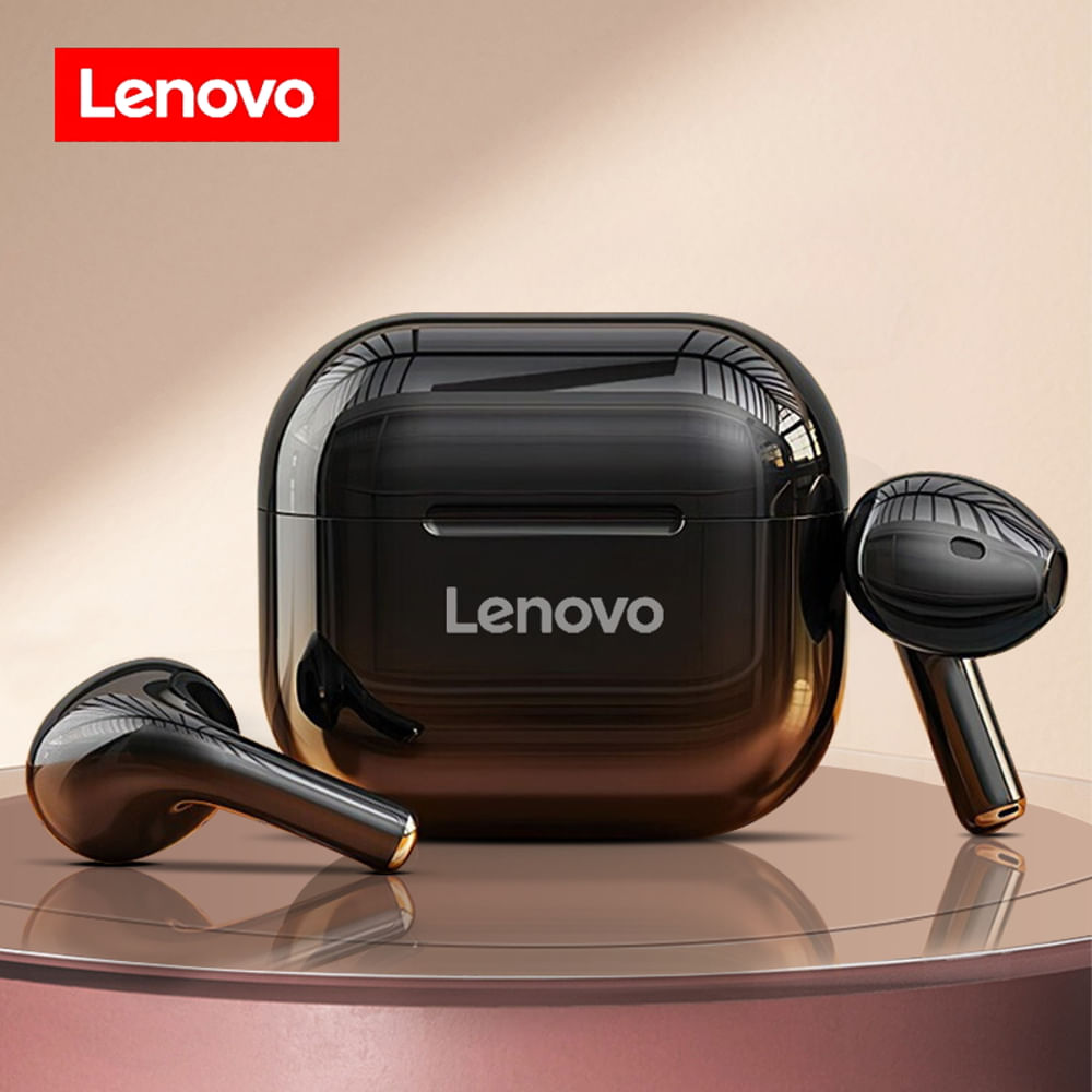 Audífonos Bluetooth Lenovo LP40 TWS  Inalámbricos - Negro