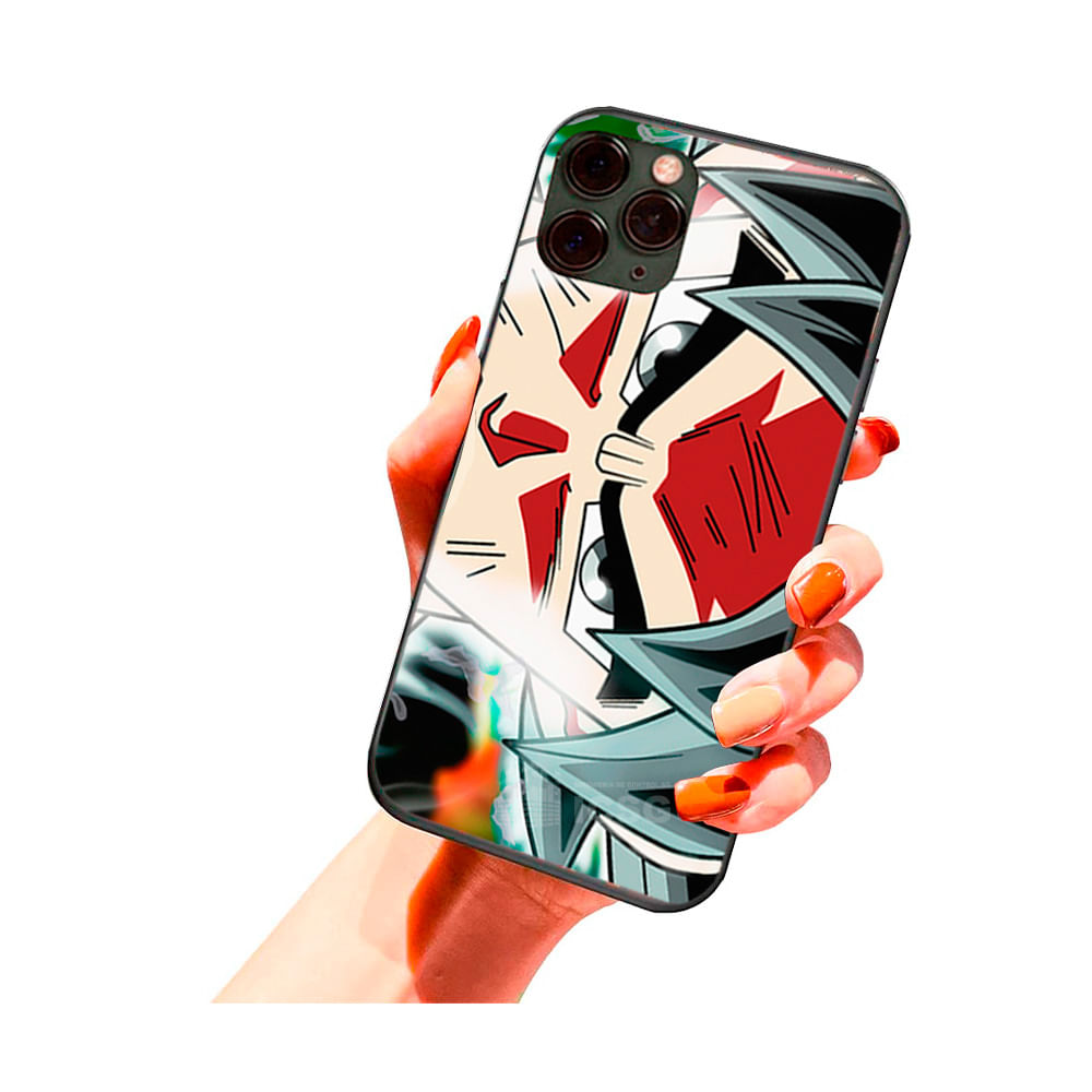 Case Premium con relieve Manga Goku para iPhone 11