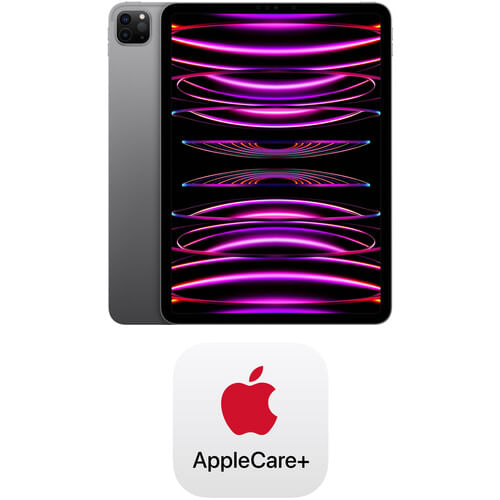 Chip Apple iPad Pro M2 de 11&quot; y kit de plan de protección AppleCare+ (finales de 2022, 256 G...