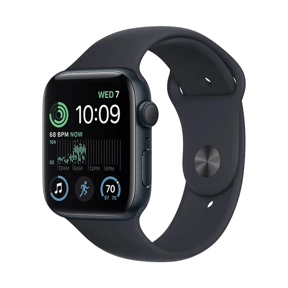 Apple watch SE (2da Generación) GPS 40mm, Midnight Sport Band Midnight, Talla S/M