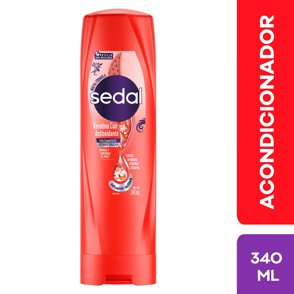 Acondicionador SEDAL Keratina Frasco 340ml