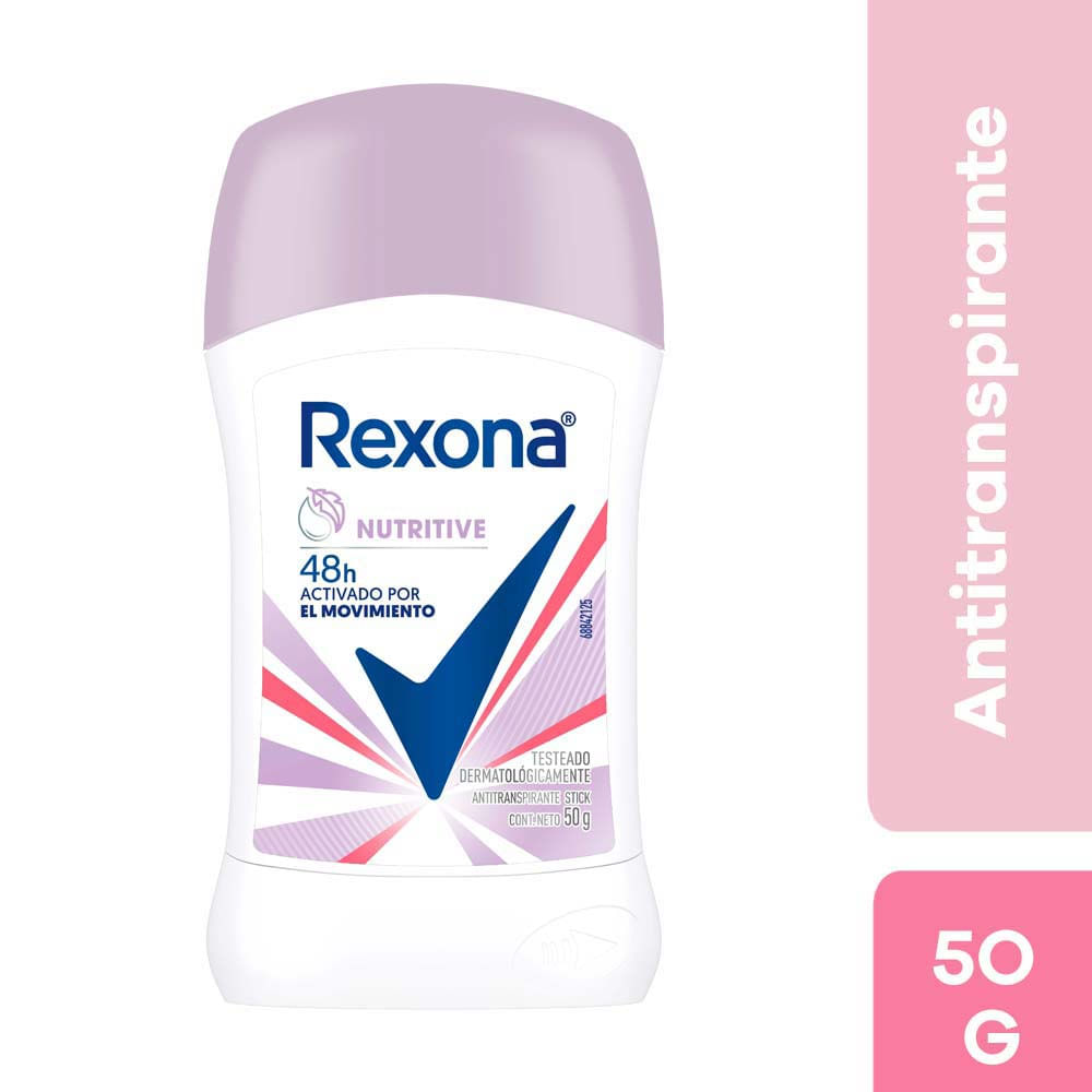 Desodorante en Barra para Mujer REXONA Care Nutritive Frasco 50g